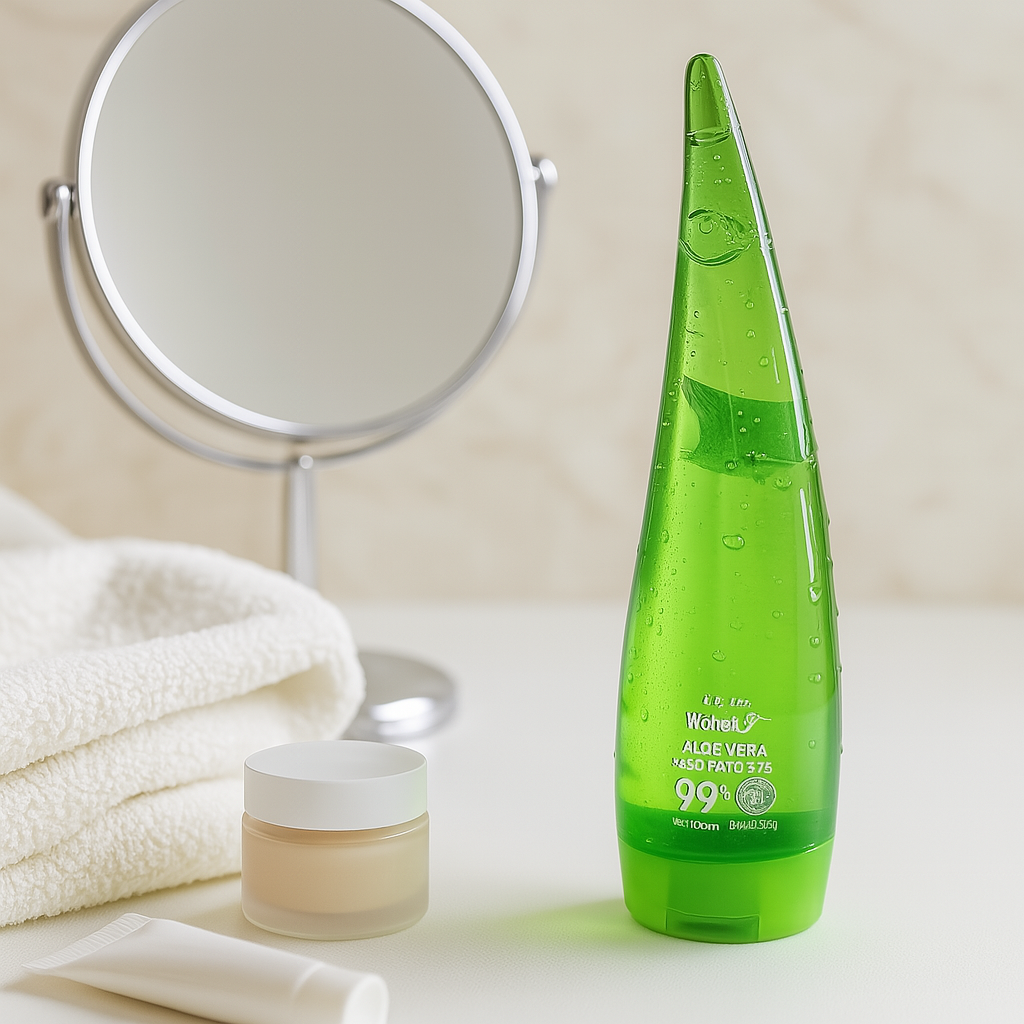 Wokali Aloe Vera Soothing Gel 99% Natural Essence (160ml)