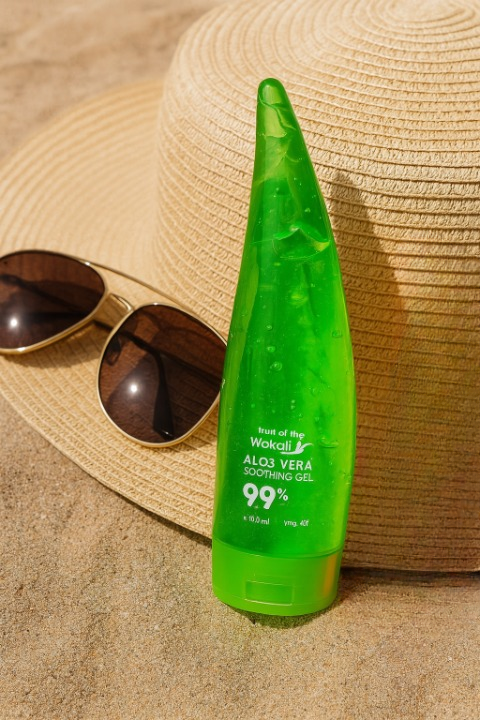 Wokali Aloe Vera Soothing Gel 99% Natural Essence (160ml)